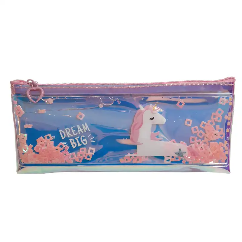 جامدادی طرح یونیکورن مدل آکواریوم کد Unicorn-pk