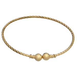 بنگل طلا 18 عیار زنانه گالری رحمانی مدل دیوید یورمن کد s2