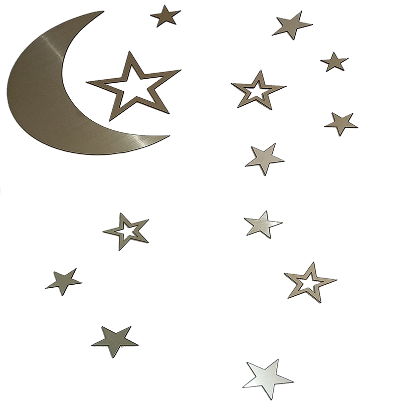 آینه طرح ماه و ستاره کد 1503