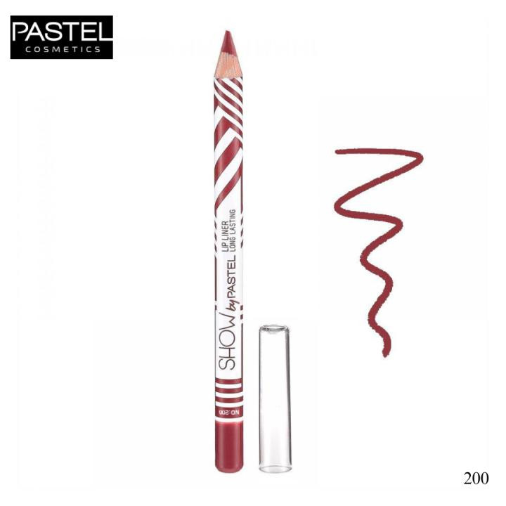 مداد لب پاستل مدل SHOW BY شماره 200