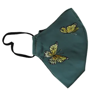 ماسک پارچه ای زنانه مدل M1010 نقاشی
