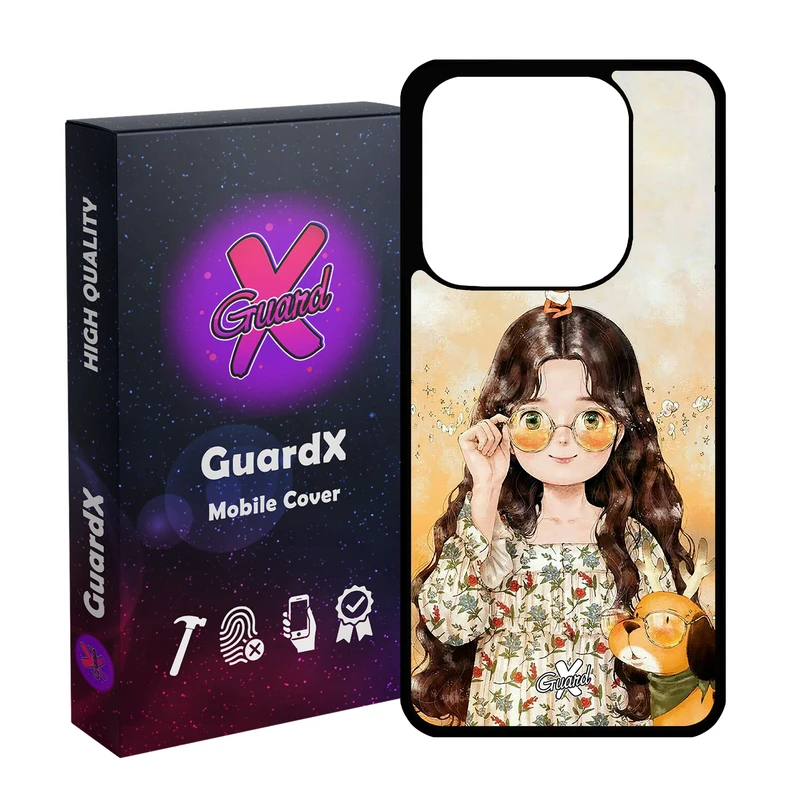 کاور گارد ایکس طرح Girl مدل 10253 مناسب برای گوشی موبایل شیائومی Redmi Note 14 4G
