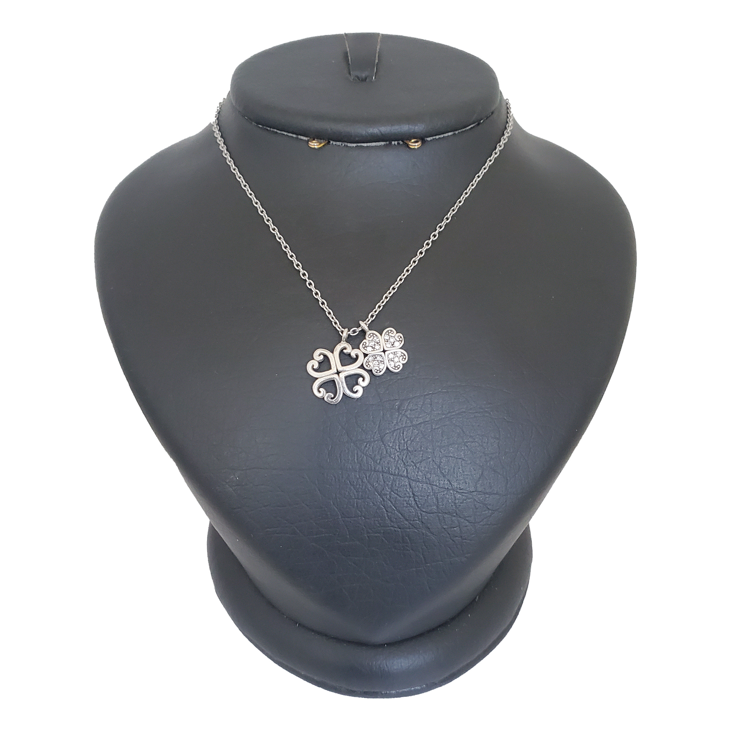 گردنبند نقره زنانه ترمه ۱ مدل گل کد smed 1072