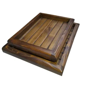 سینی مدل چوبی  nr2024 مجموعه دو عددی