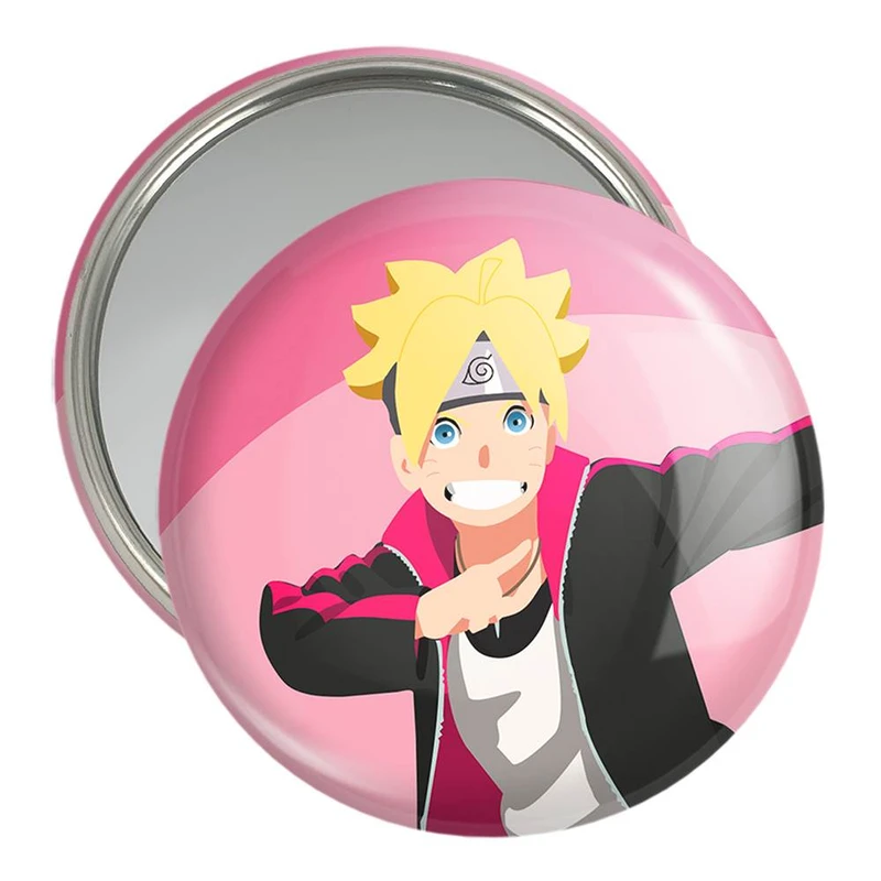 آینه جیبی خندالو مدل بوروتو اوزوماکی انیمه بوروتو Boruto  کد 13145