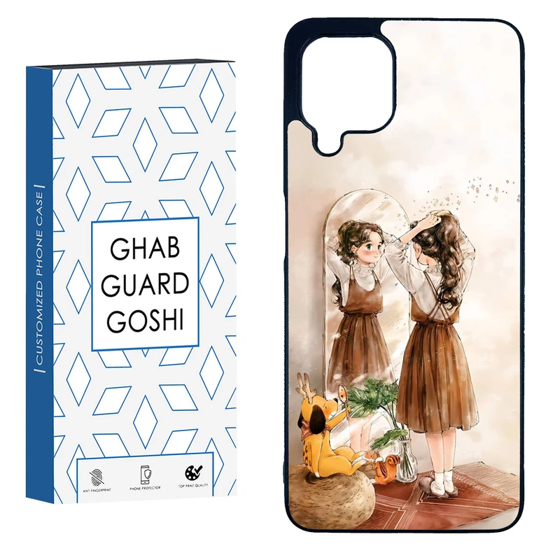 کاور قاب گارد گوشی طرح دخترانه کد FB-019 مناسب برای گوشی موبایل سامسونگ GALAXY A12  
