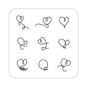 زیر لیوانی کاکتی طرح عاشقانه مدل mp40071