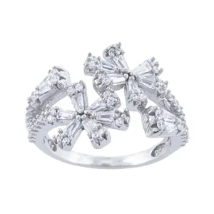 Amitis amt-r160 star silver ring for women