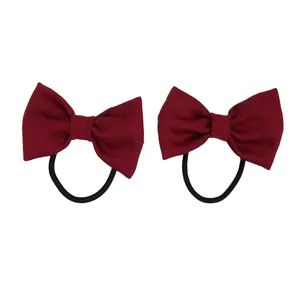 کش مو دخترانه مدل پاپیون کد 6 مجموعه 2 عددی