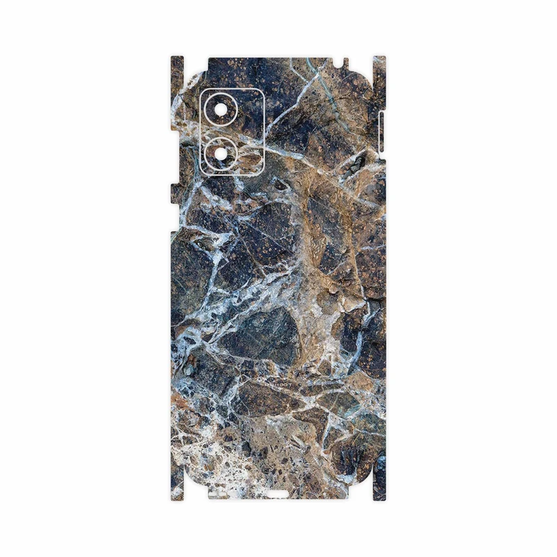 برچسب پوششی ماهوت مدل Earth_White_Marble-FullSkin مناسب برای گوشی موبایل موتورولا Moto E13