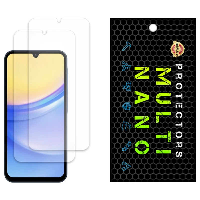 محافظ صفحه نمایش مات مولتی نانو مدل X-S2M مناسب برای گوشی موبایل سامسونگ Galaxy A15 5G بسته دو عددی
