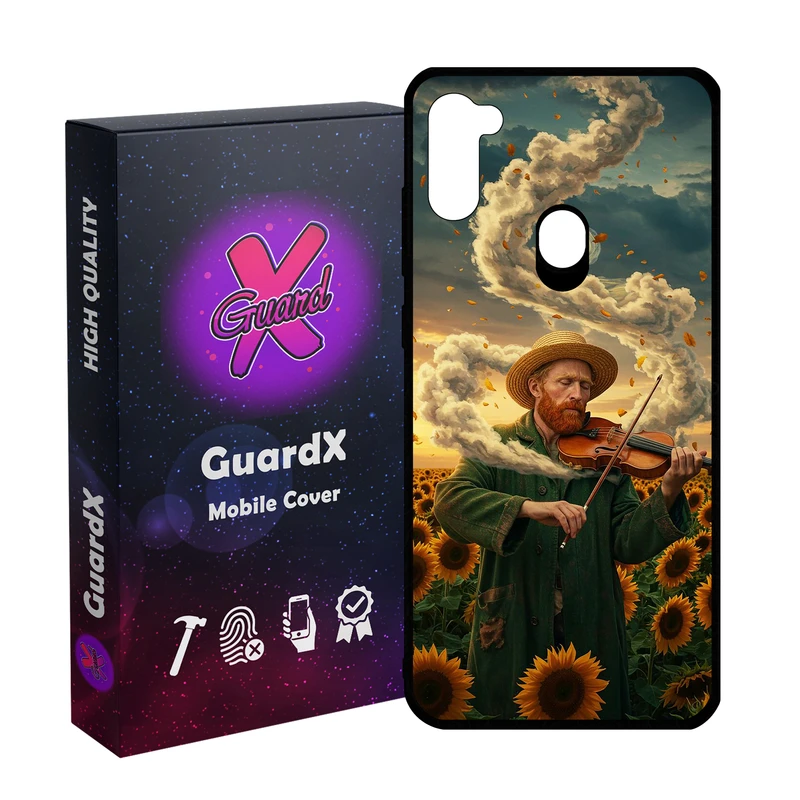 کاور گارد ایکس طرح ویولن ونگوگ مدل 10906 مناسب برای گوشی موبایل سامسونگ Galaxy A11/M11