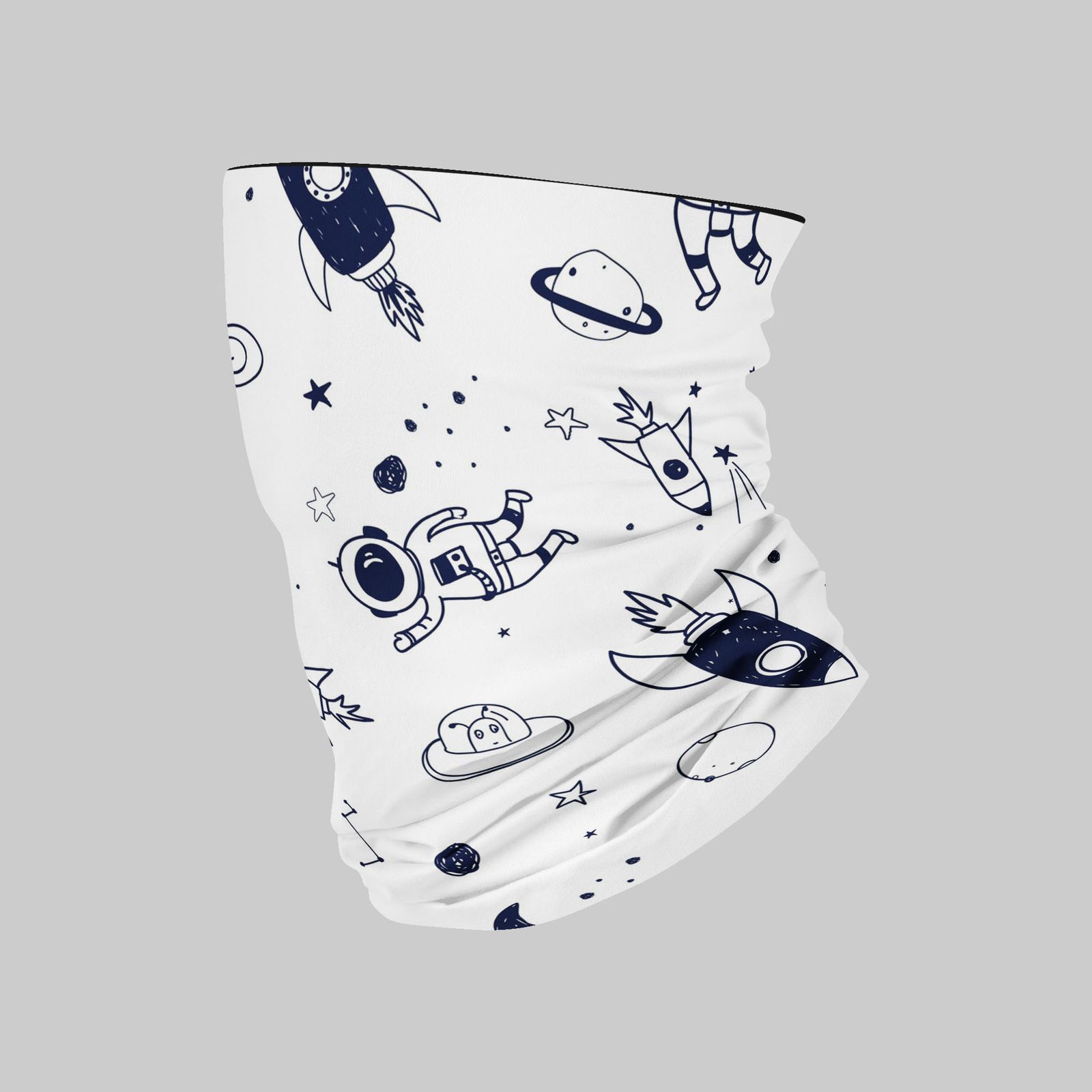 دستمال سر و گردن هاماگراف مدل spaceman -  - 2