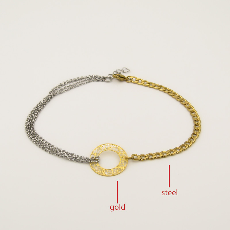 پابند طلا 18 عیار زنانه مانچو مدل ag008 پابند طلا 18 عیار زنانه مانچو مدل ag008