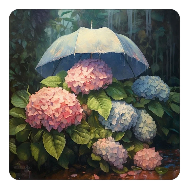 مگنت کاکتی طرح نقاشی رنگ روغن مدل mp70525