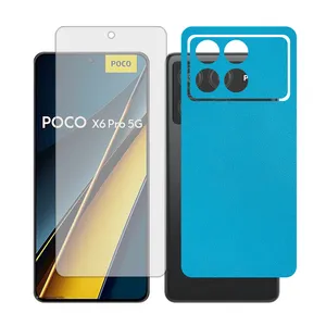 Glass Together model matte Screen Protector Suitable for Xiaomi Poco X6 Pro Mobile Phone with Back cover sticker