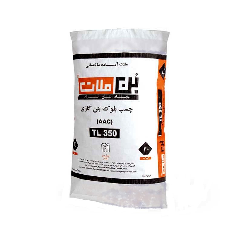 چسب بلوک بتن بن ملات مدل AAC کد TL350 وزن 30 کیلوگرم