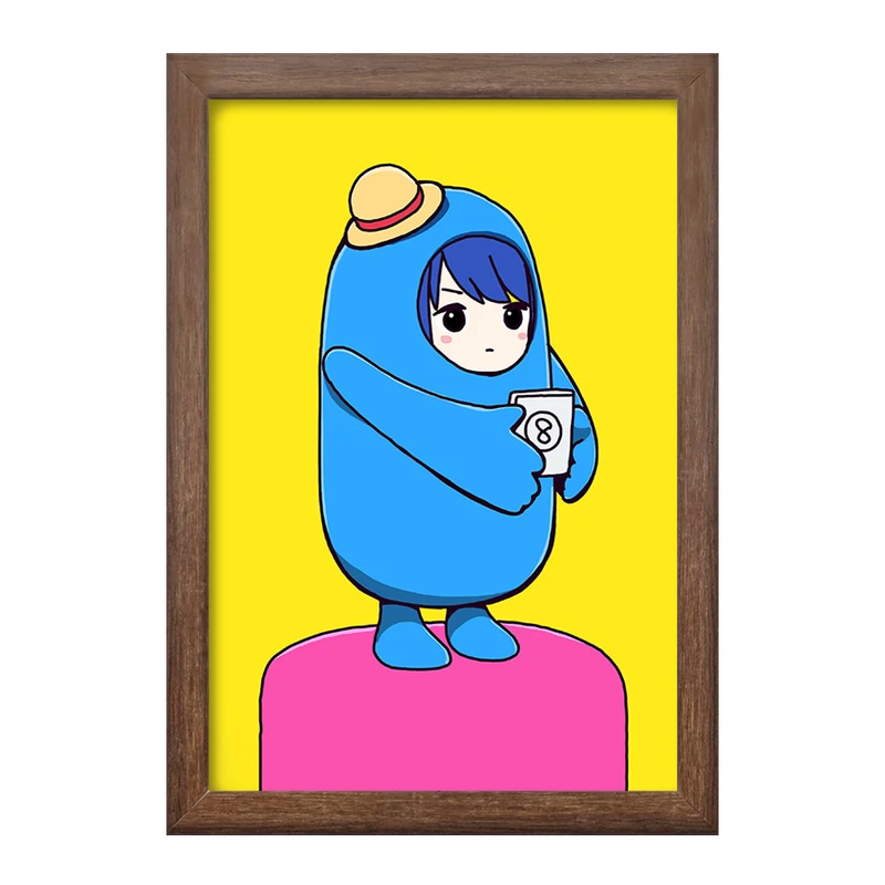 تابلو خندالو طرح بازی فال گایز (Fall Guys) کد 32805