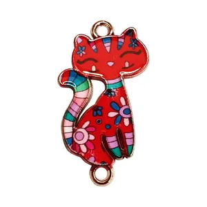 آویز دستبند طرح گربه کد AD 389