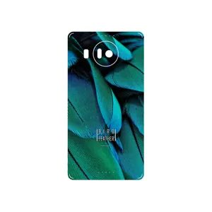 MAHOOT Green Feather Cover Sticker for Microsoft Lumia 950 XL