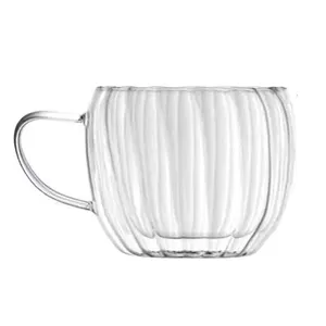 لیوان مدل دو جداره شیار دار کد 1369n 559