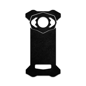MAHOOT Black-Chamois-Leather Cover Sticker for Doogee S98 Pro