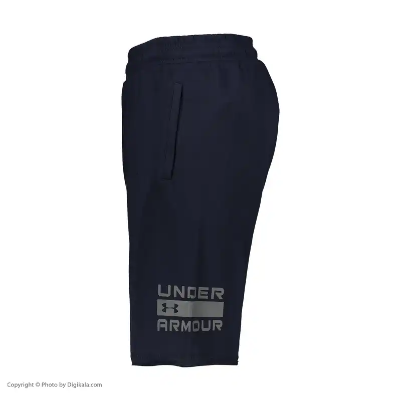 شلوارک ورزشی مردانه آندر آرمور مدل EE1095-004D.BLU