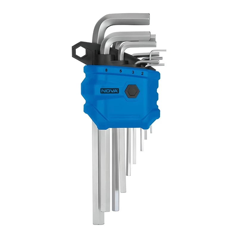 آچار آلن نواا مدل 6 گوش کد 1152 مجموعه 9 عددی