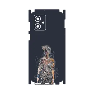 MAHOOT Strings Digital Art 1-FullSkin Cover Sticker for Motorola Moto G54