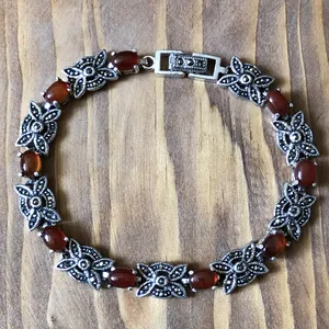 دستبند نقره زنانه کد 3070