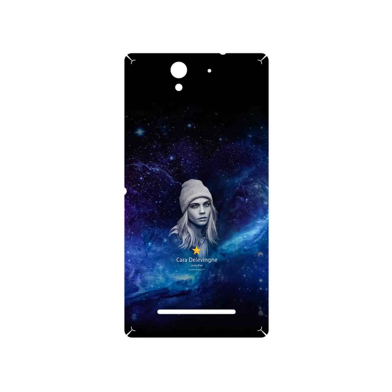برچسب پوششی ماهوت مدل Cara Delevingne مناسب برای گوشی موبایل سونی Xperia C3 Dual
