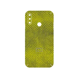 MAHOOT Yellow Snake Skin Cover Sticker for LG W10