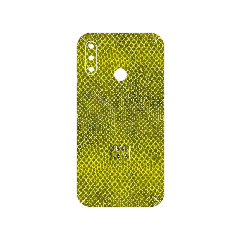 برچسب پوششی ماهوت مدل Yellow Snake Skin مناسب برای گوشی موبایل ال جی W10