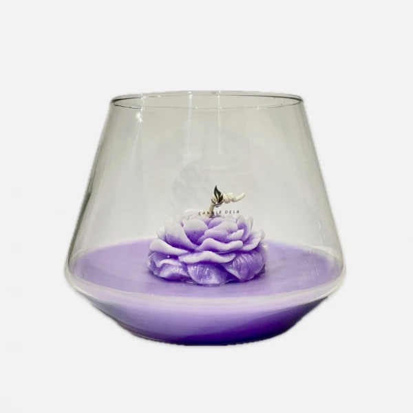 شمع مدل گل آلاله