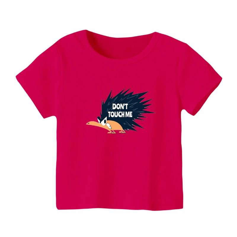 تی شرت آستین کوتاه بچگانه مدل جوجه تیغی