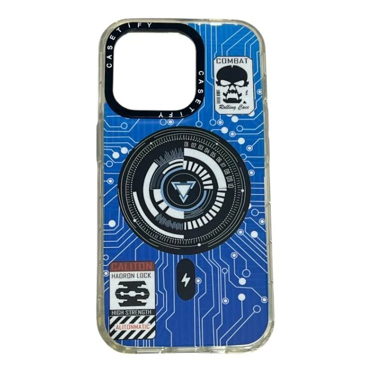 کاور مدل تیفای B طرح الکترونیک کد mn75 مناسب برای گوشی موبایل اپل Iphone14 pro