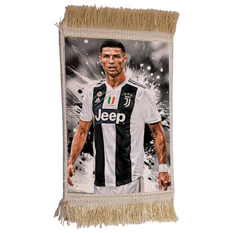 فرش ماشینی دیوارکوب مدل رونالدو کد 406