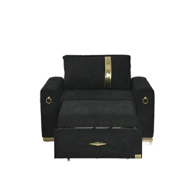 مبل تختخواب شو یک نفره اورنگ مدل گرند پشت لمکده