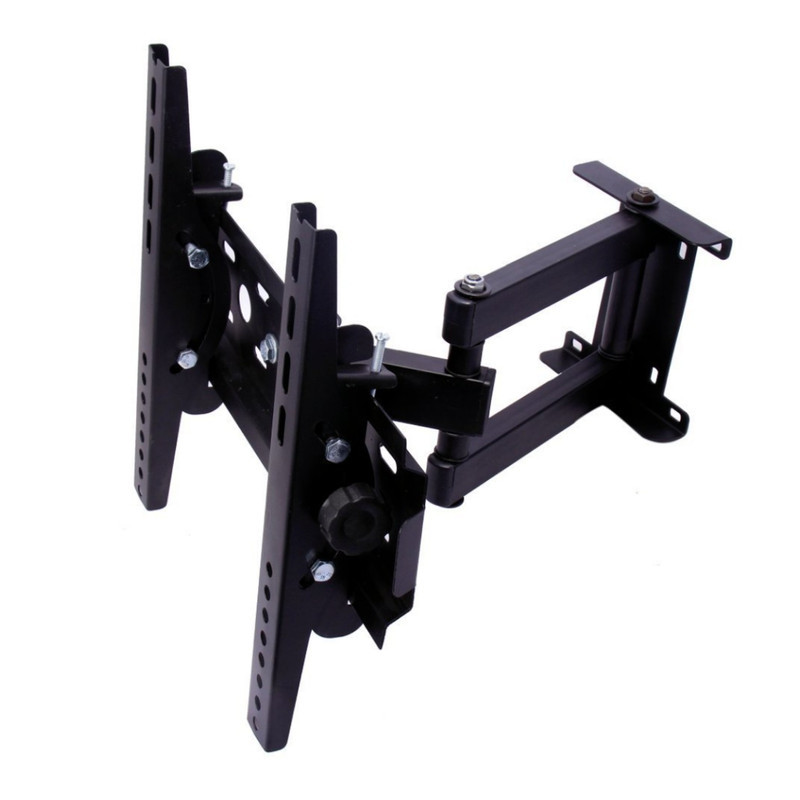 پایه دیواری تلویزیون مدل براکت محرک مناسب برای تلویزیون های 17 تا 43 اینچ