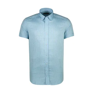 پیراهن آستین کوتاه مردانه کیکی رایکی مدل MBB20225-318