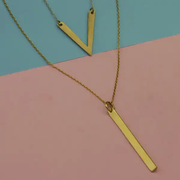 گردنبند طلا 18 عیار زنانه الن نار مدل N9341