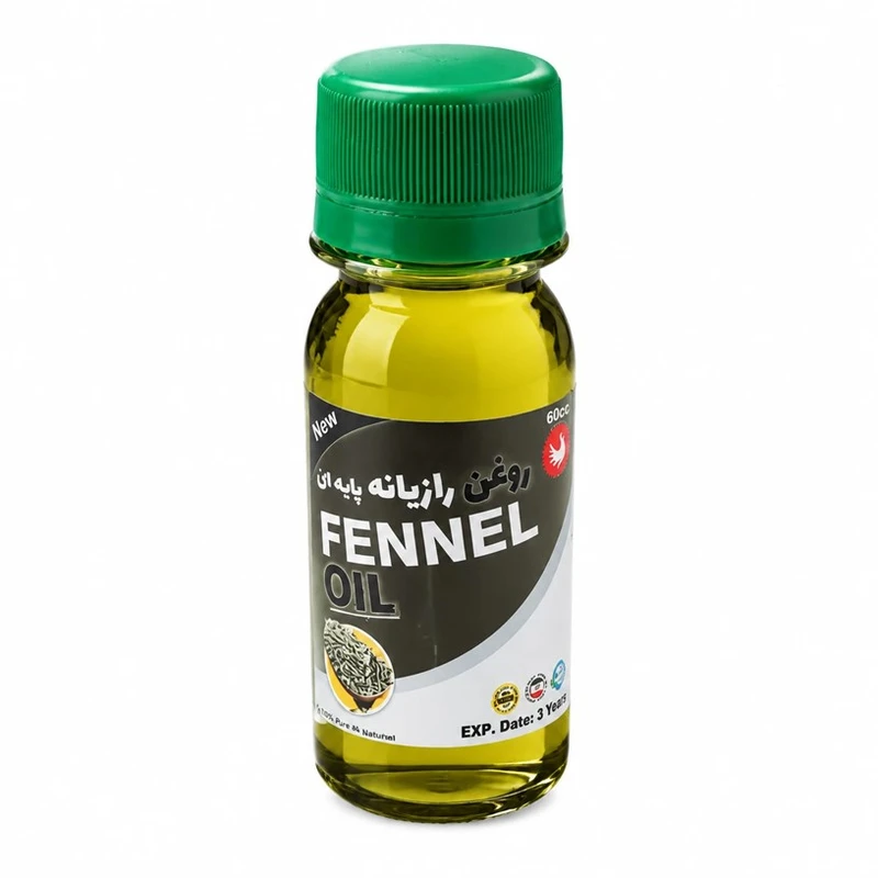 روغن رازیانه پامکا مدل پایه حجم 60 میلی لیتر