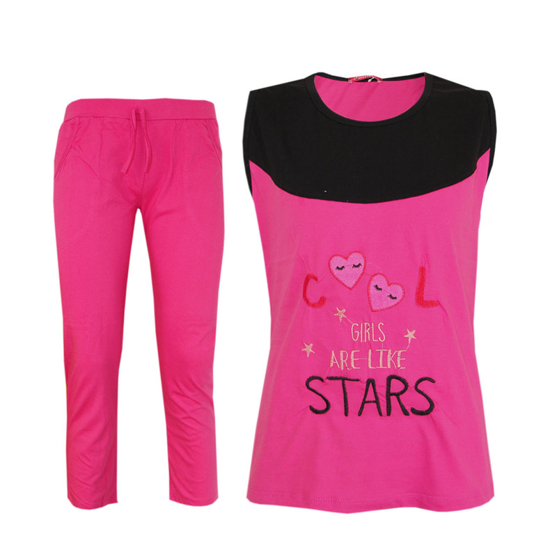 ست تاپ و شلوارک زنانه کد 100135170g