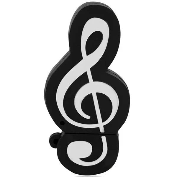 فلش مموری کینگ فست مدل کلید سُل Music Symbol MU-18 ظرفیت 32 گیگابایت با رابط USB 3.0