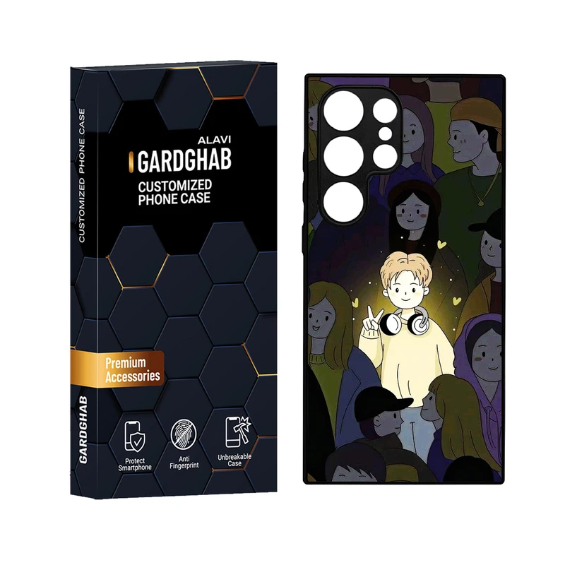 کاور گارد قاب علوی مدل دور ژله ای مناسب برای گوشی موبایل سامسونگ Galaxy S24 Ultra