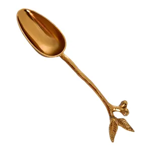 قاشق آجیل خوری طرح برگ