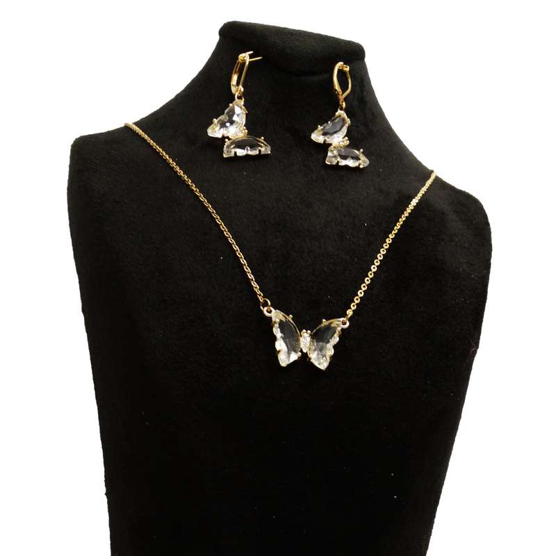 نیم ست دخترانه مدل رزگل پروانه رویایی SGR 1 نیم ست دخترانه مدل رزگل پروانه رویایی SGR 1