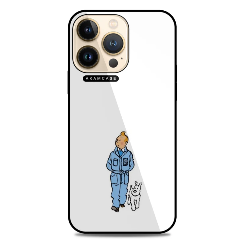 کاور آکام مدل AMC-WA13PRO-TINTIN-13 مناسب برای گوشی موبایل اپل iPhone 13 Pro