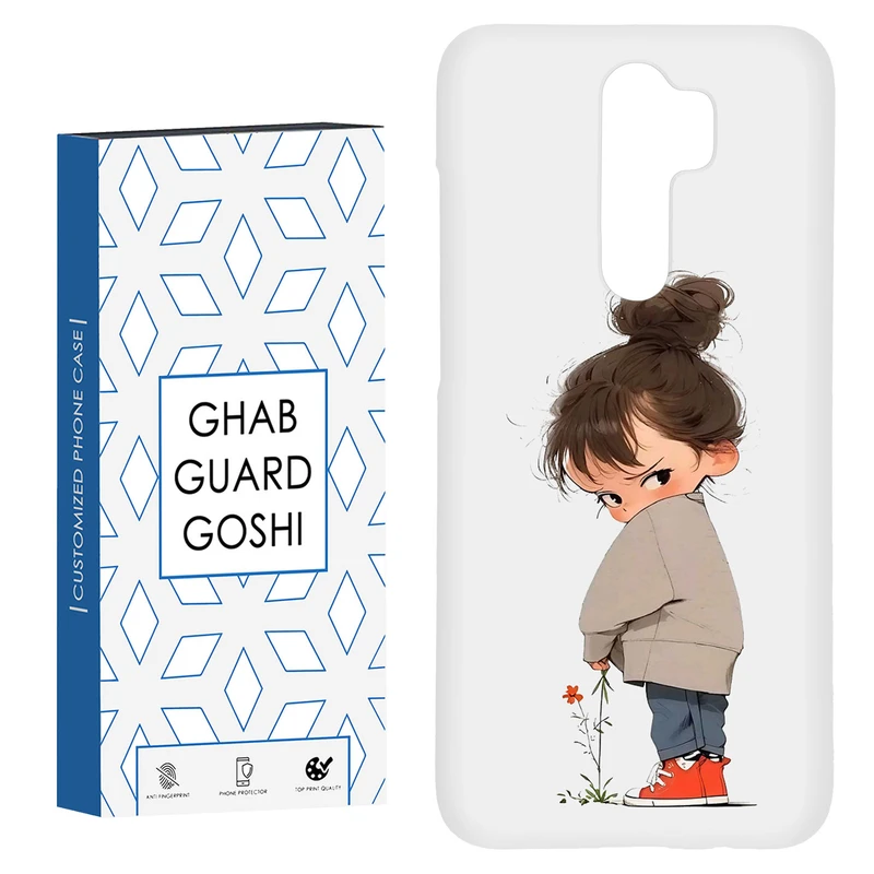 کاور قاب گارد گوشی طرح دختر ملوس کد Dimo-967 مناسب برای گوشی موبایل شیائومی Redmi 9 / Redmi 9 Prime
