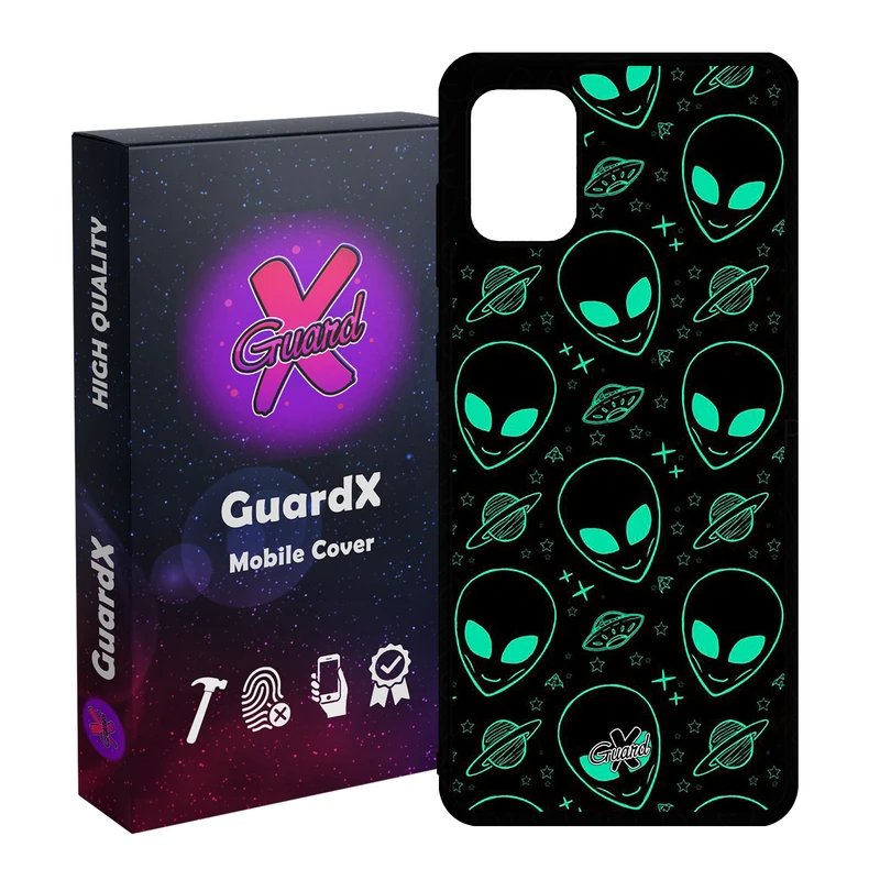 کاور گارد ایکس طرح Alien مدل Glass10200 مناسب برای گوشی موبایل سامسونگ Galaxy A31
